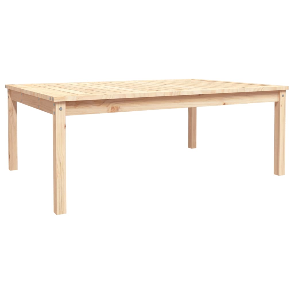 Garden Table Solid Wood Pine