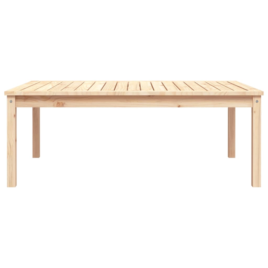 Garden Table Solid Wood Pine