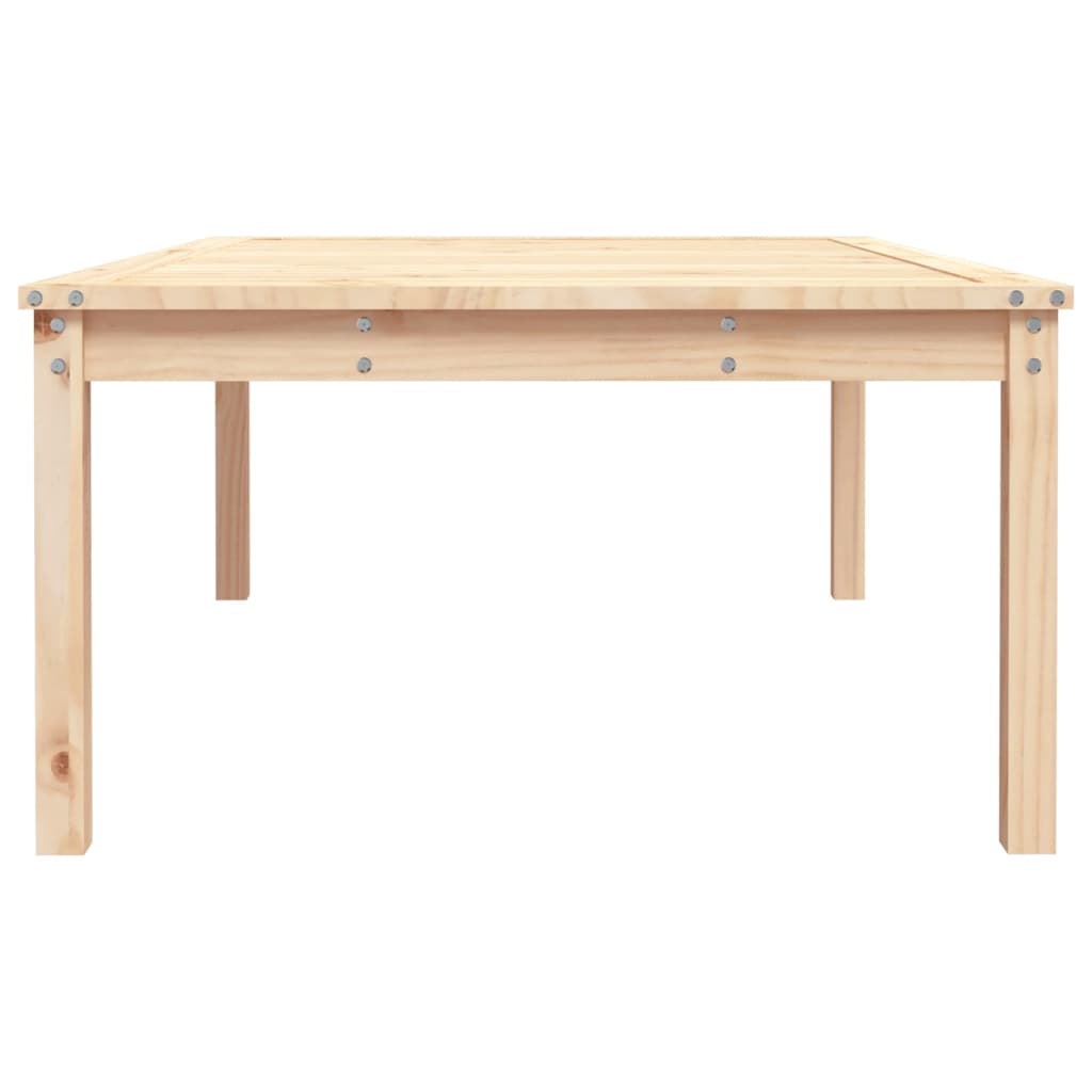 Garden Table Solid Wood Pine