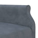 L-Shaped Sofa Bed 271X140X70 Cm Velvet