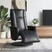 Massage Recliner Chair With Footrest Faux Leather