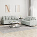 3 Piece Sofa Set With Cushions Velvet