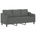 4 Piece Sofa Set With Pillows Fabric