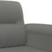 3 Piece Sofa Set With Cushions Microfibre Fabric