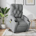 Stand Up Massage Recliner Chair Fabric