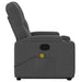 Stand Up Massage Recliner Chair Fabric