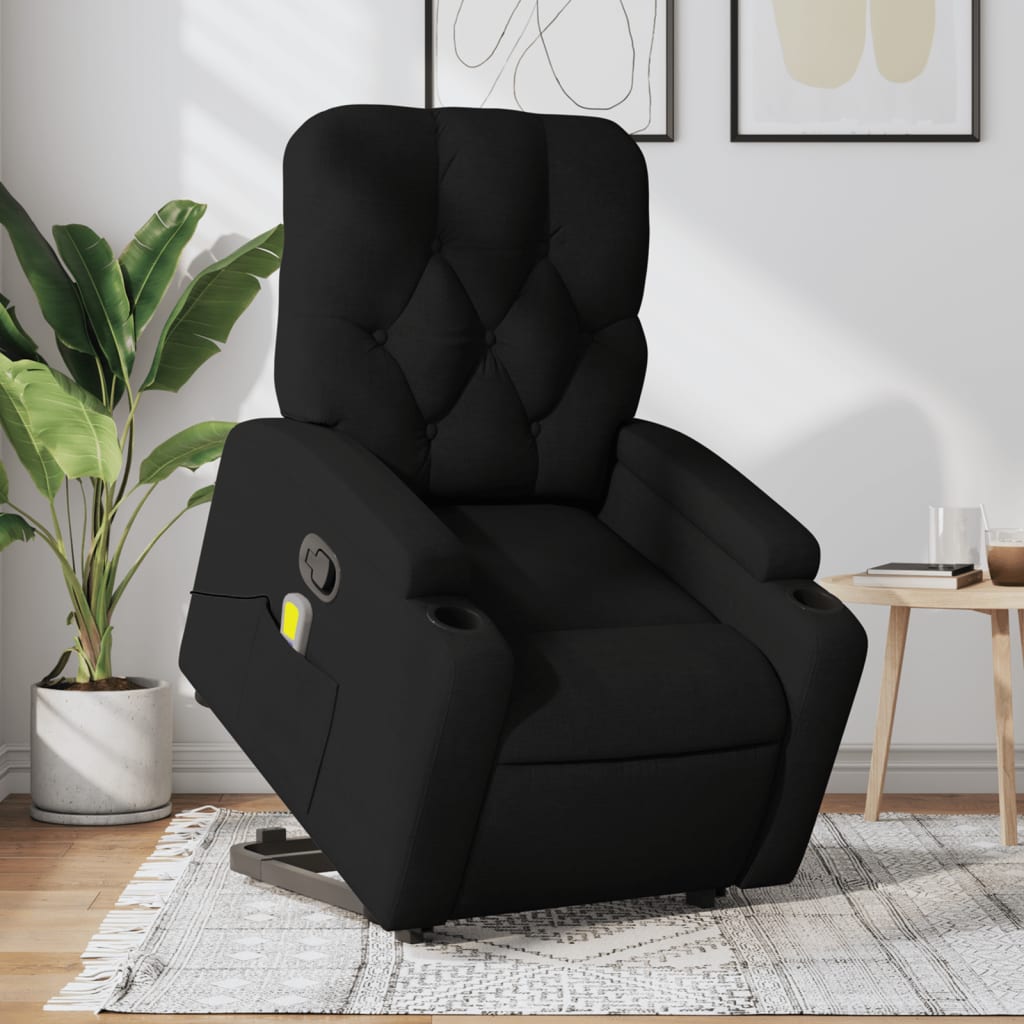 Stand Up Massage Recliner Chair Fabric