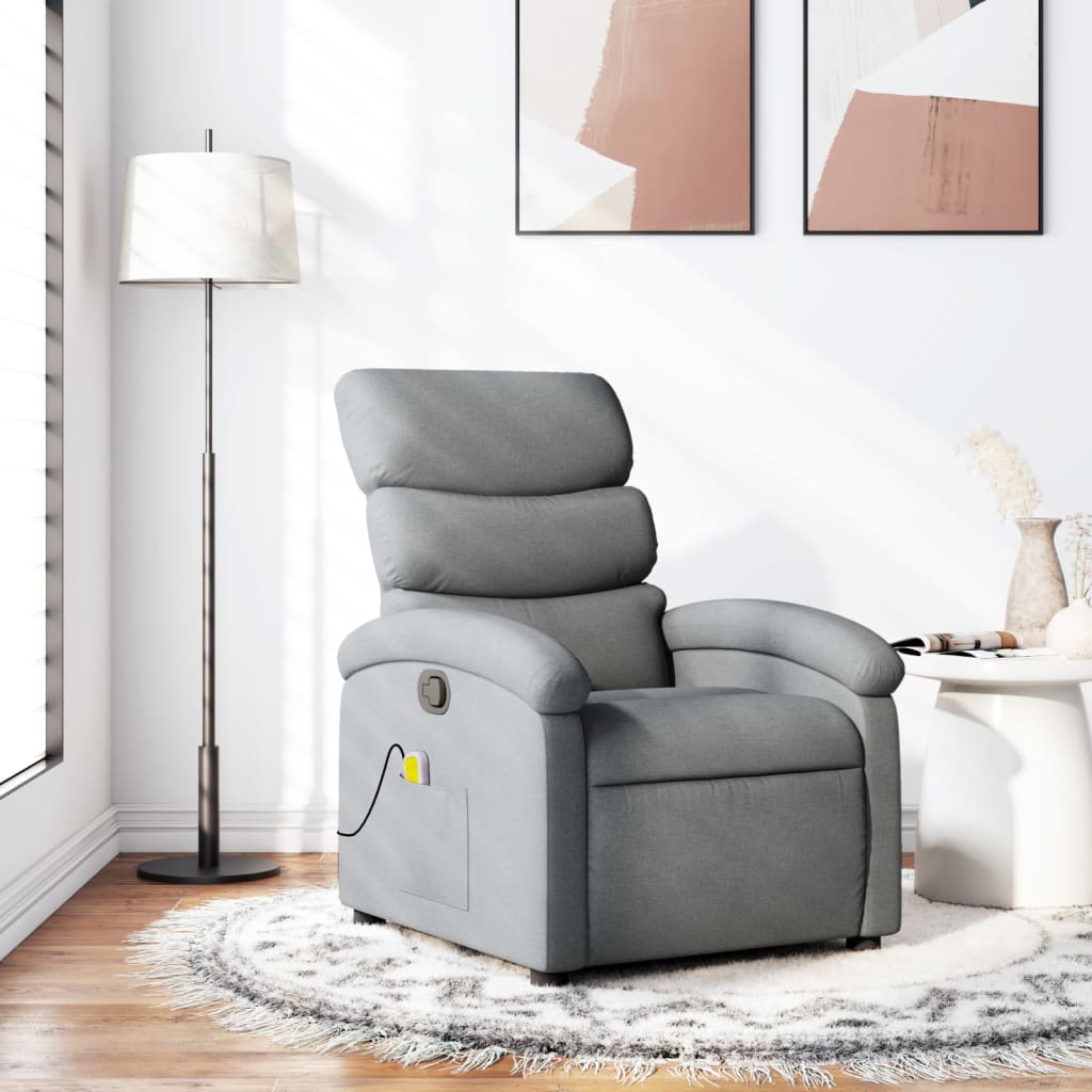 Massage Recliner Chair Fabric