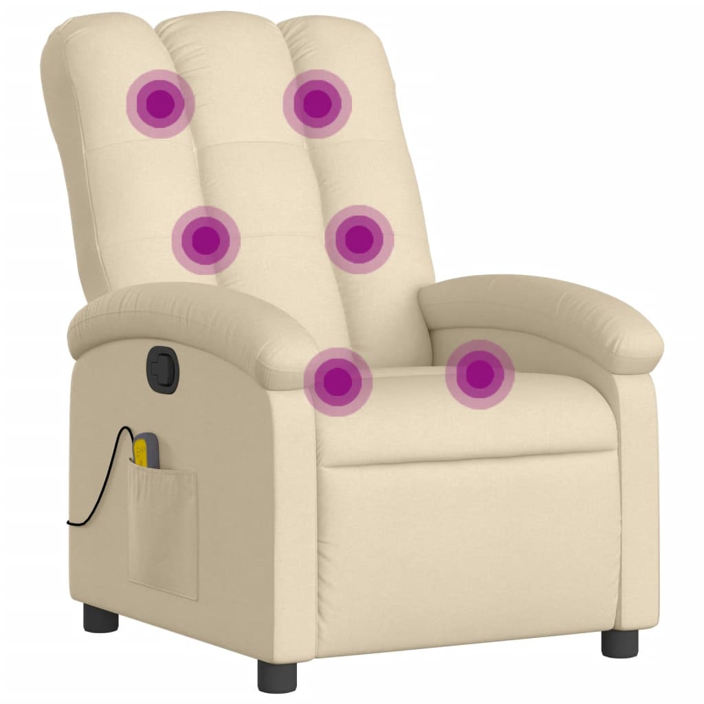 Massage Recliner Chair Fabric