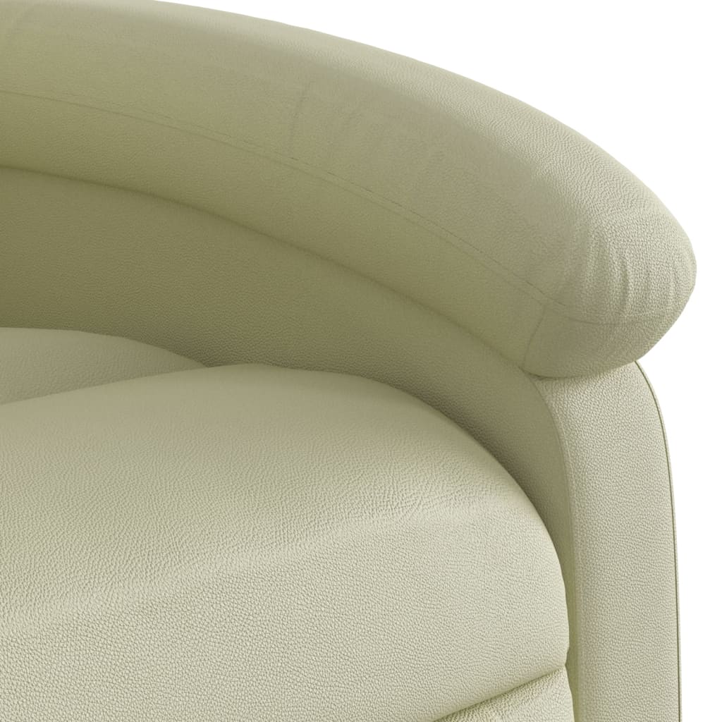 Massage Recliner Chair Real Leather