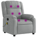 Massage Recliner Chair Fabric