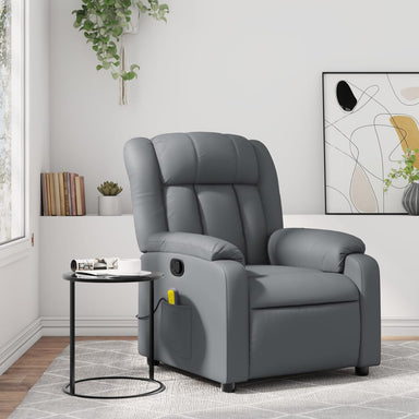 Massage Recliner Chair Faux Leather