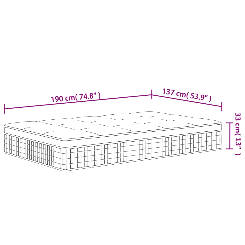 Pocket Spring Mattress Medium Firm