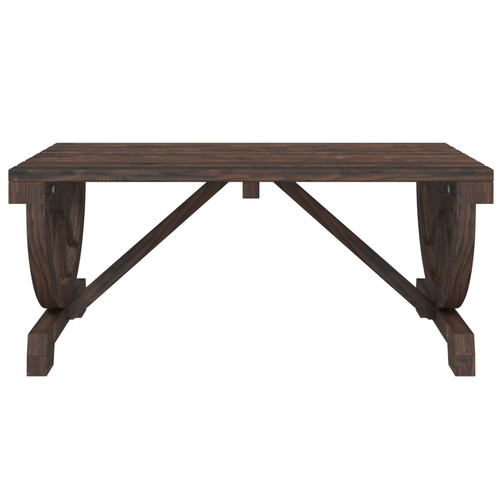 Garden Coffee Table 90X50X40 Cm Solid Wood Fir