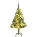 Artificial Christmas Tree 150 Leds & Flocked Snow