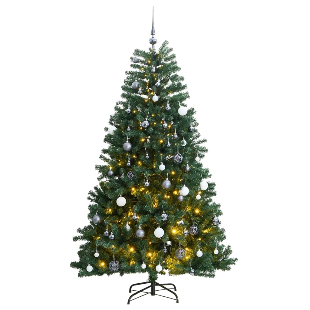 Artificial Hinged Christmas Tree 150 Leds