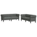 2 Piece Sofa Set Fabric