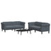 2 Piece Sofa Set Velvet