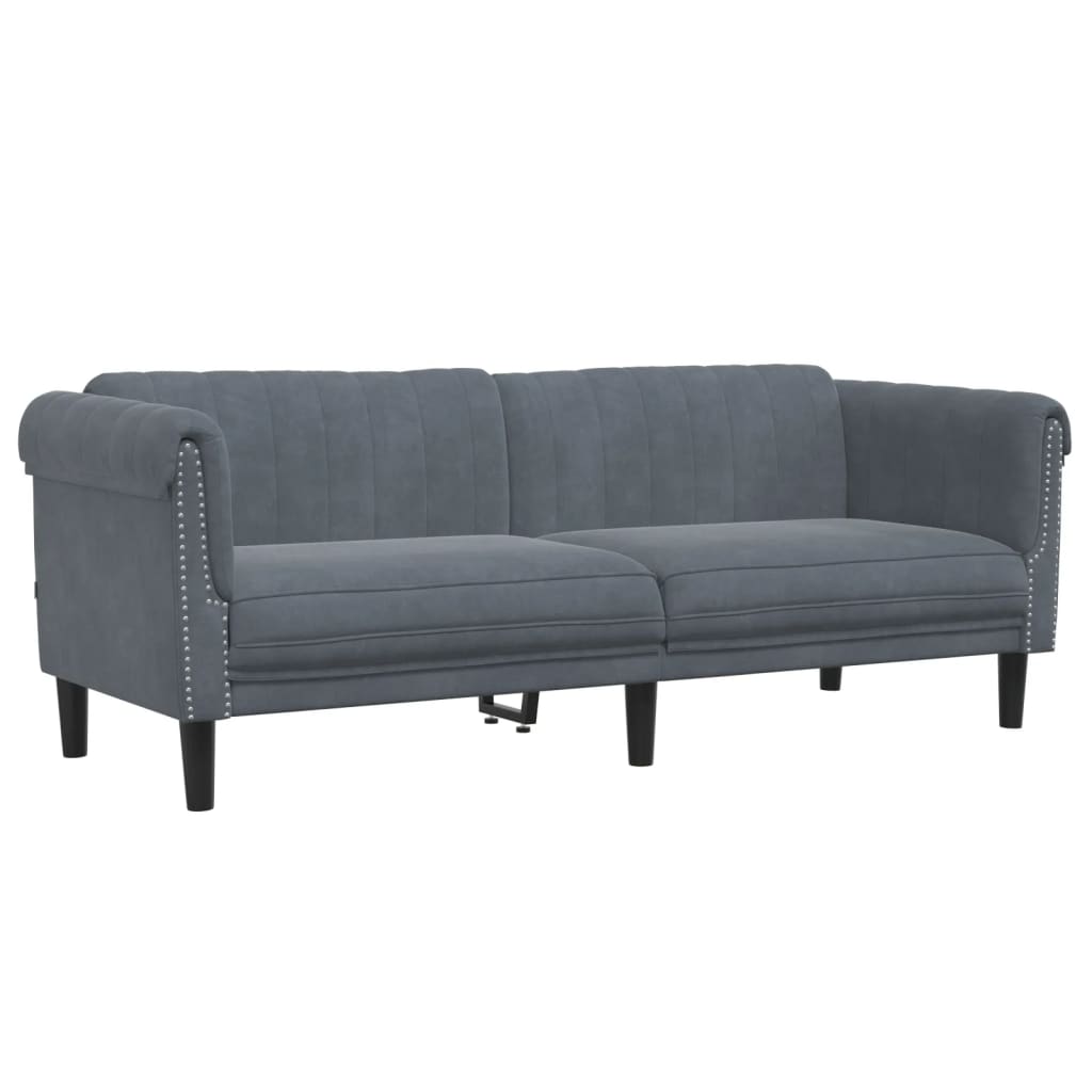 2 Piece Sofa Set Velvet