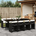 13 Piece Garden Dining Set With Cushions Poly Rattan