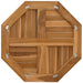 Table Top 60x60x2.5 cm Octagonal Solid Wood Teak