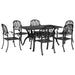 7 Piece Garden Dining Set Cast Aluminium