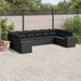 10 Piece Garden Sofa Set With Cushions Poly Rattan