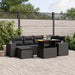 7 Piece Garden Sofa Set With Cushions Poly Rattan