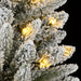 Artificial Christmas Tree 150 Leds And Flocked Snow