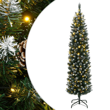 Artificial Slim Christmas Tree 300 Leds