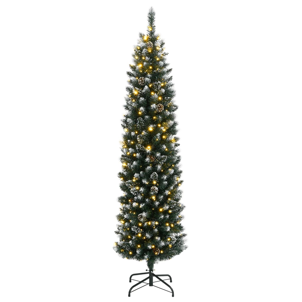 Artificial Slim Christmas Tree 300 Leds