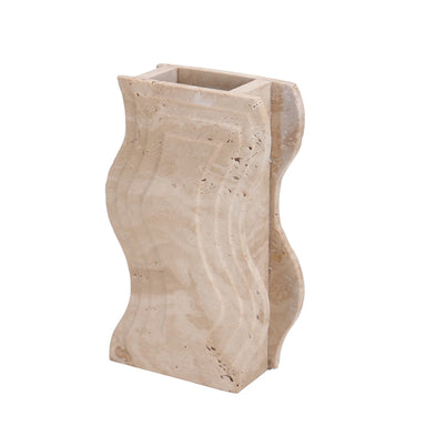 Showcasing Modobela Curve Marble Base - Beige AC10694-KM  by Calibre Furniturs