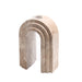 Marble Arch Vase - Light Coffee - image 3