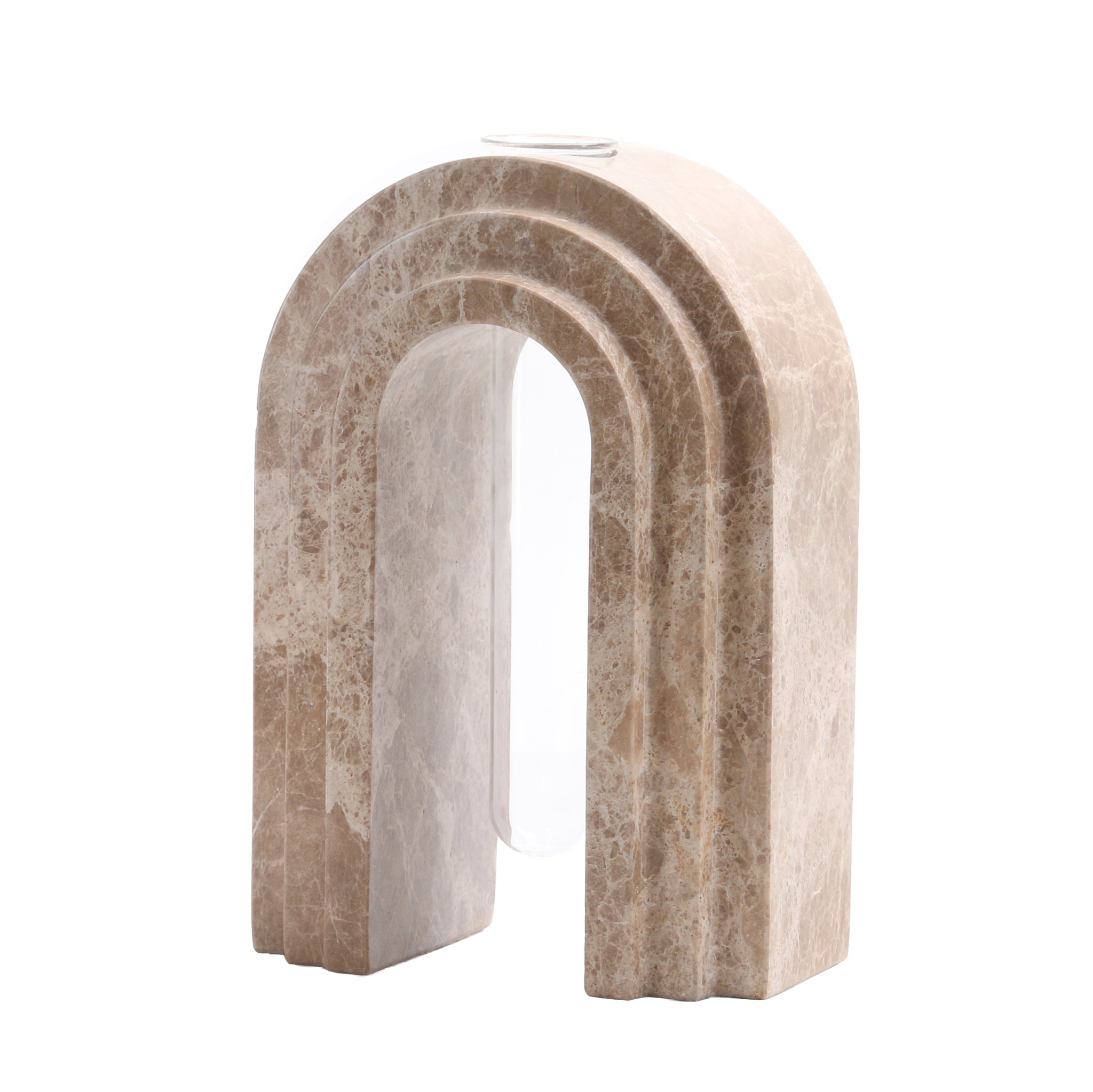 Marble Arch Vase - Light Coffee - image 6