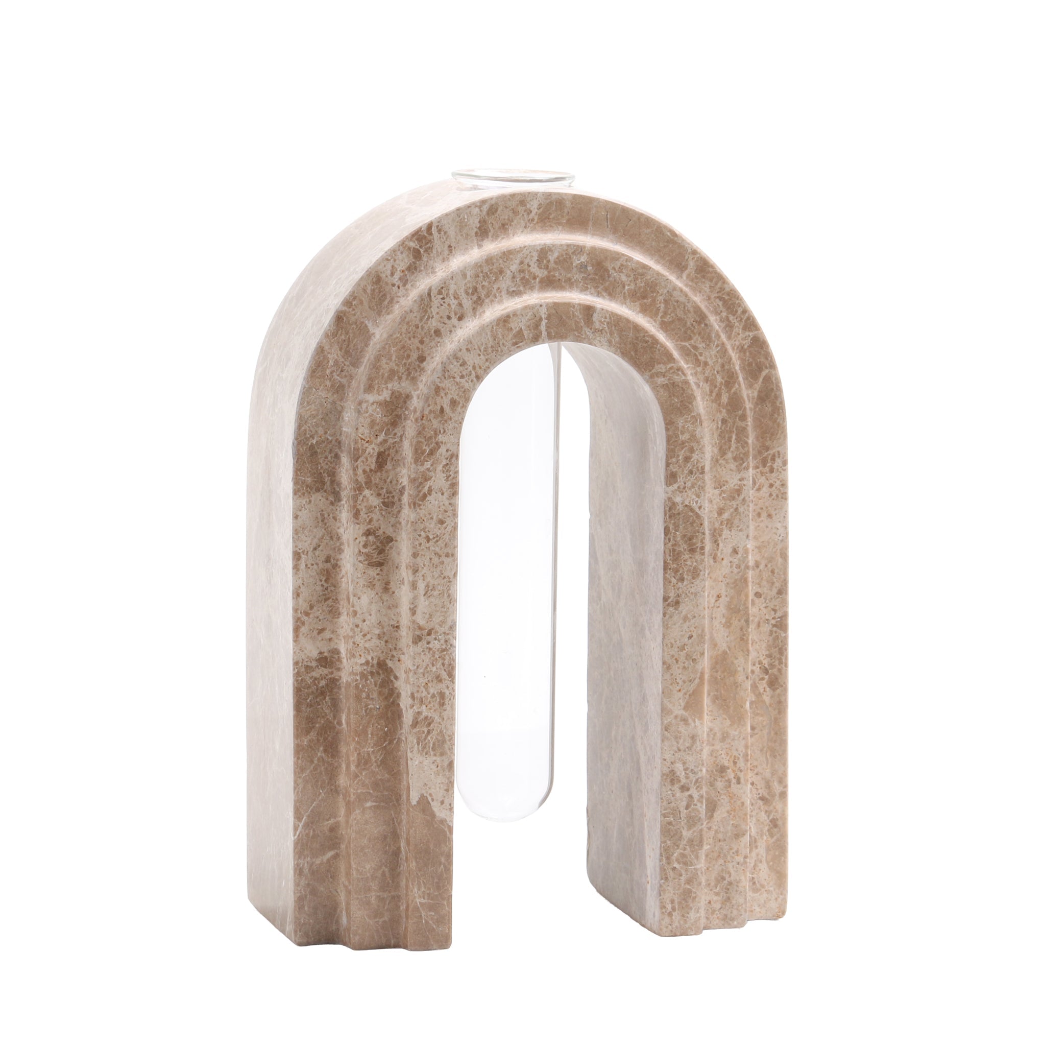 Marble Arch Vase - Light Coffee - image 2