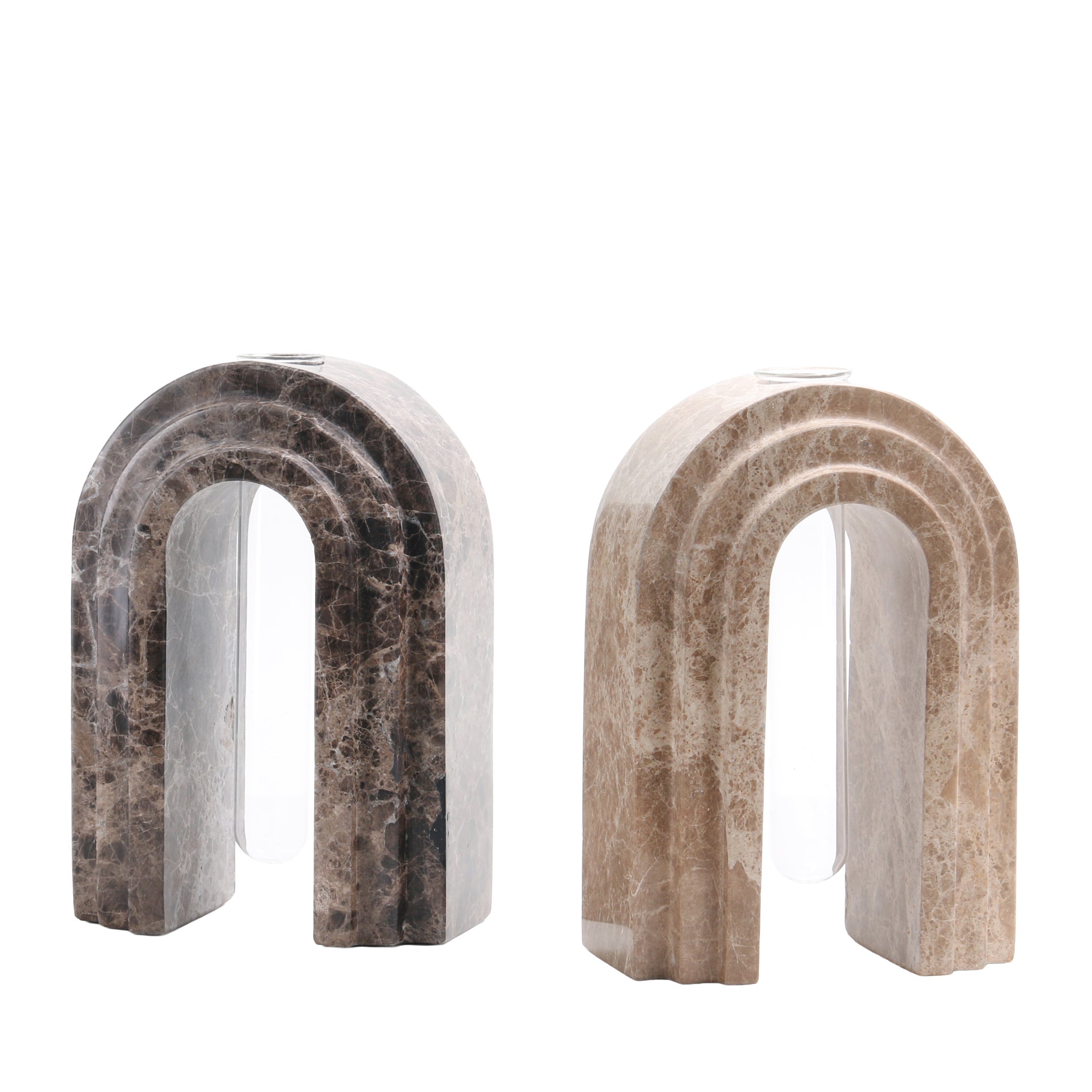 Marble Arch Vase - Light Coffee - image 10