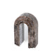Showcasing Temivela Marble  Arch Vase - Dark Coffee AC10697-KM Vase by Calibre Furniturs