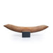 Showcasing Nesila Decorative Boat Vase - Brown AC10699-KM Vase by Calibre Furniturs