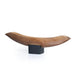 Showcasing Nesila Decorative Boat Vase - Brown AC10699-KM Vase by Calibre Furniturs