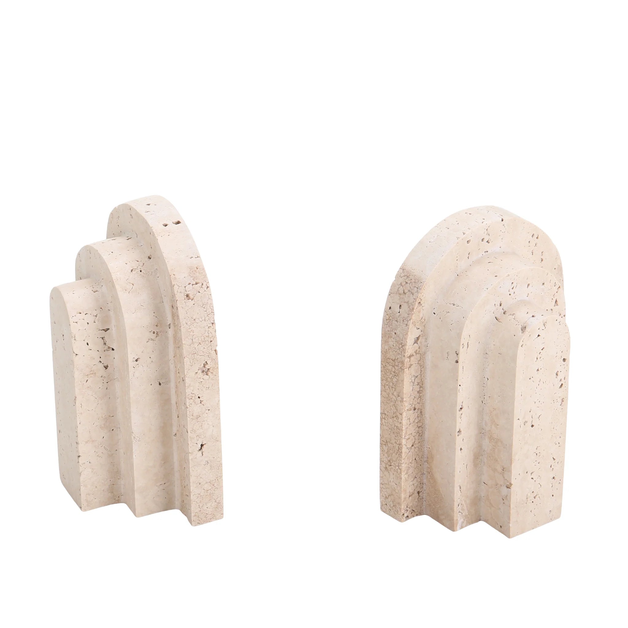 Ranunova Stone Bookend - Beige