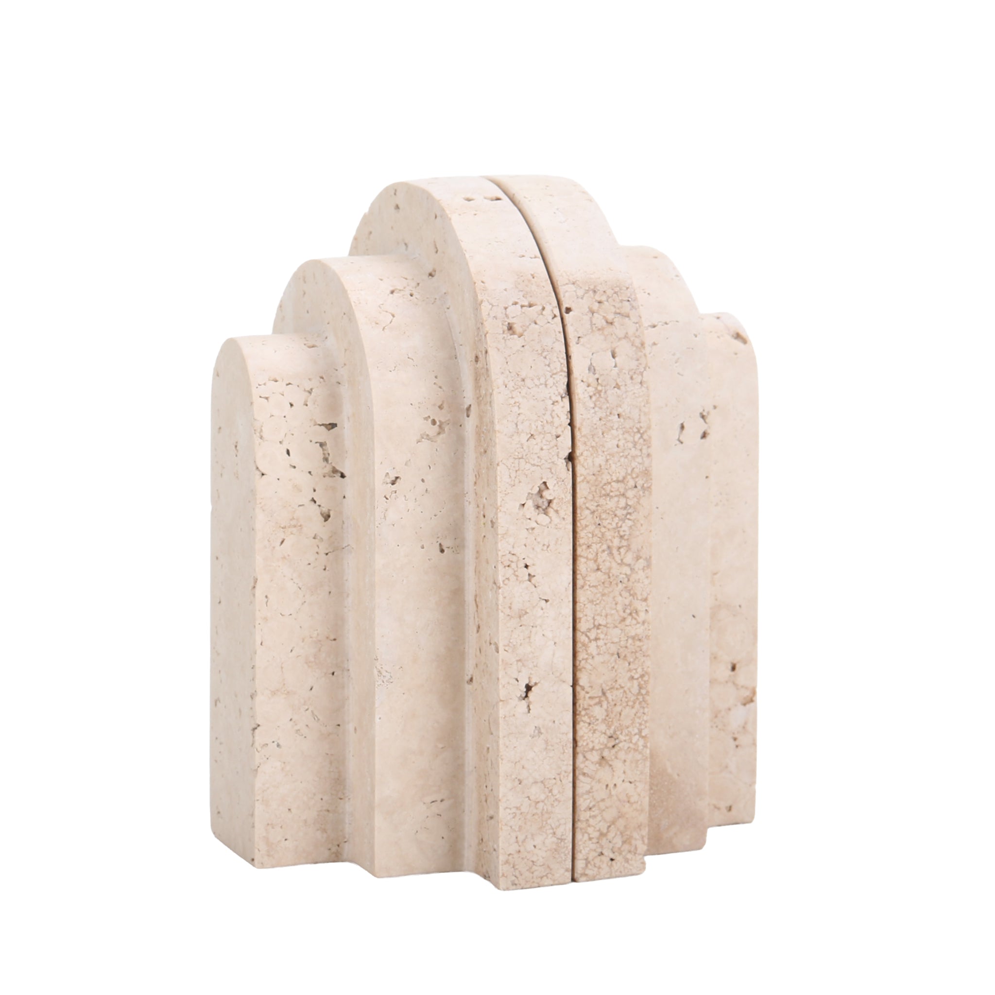 Stone Bookends - Beige