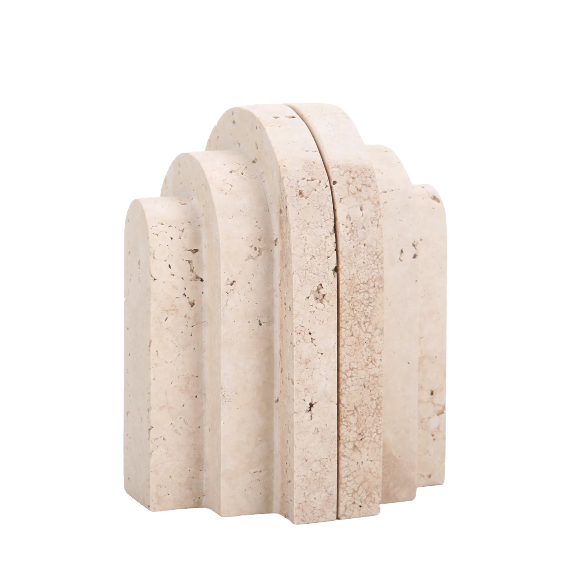 Ranunova Stone Bookend - Beige