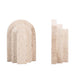 Showcasing Ranunova Stone Bookend - Beige AC10700-KM  by Calibre Furniturs