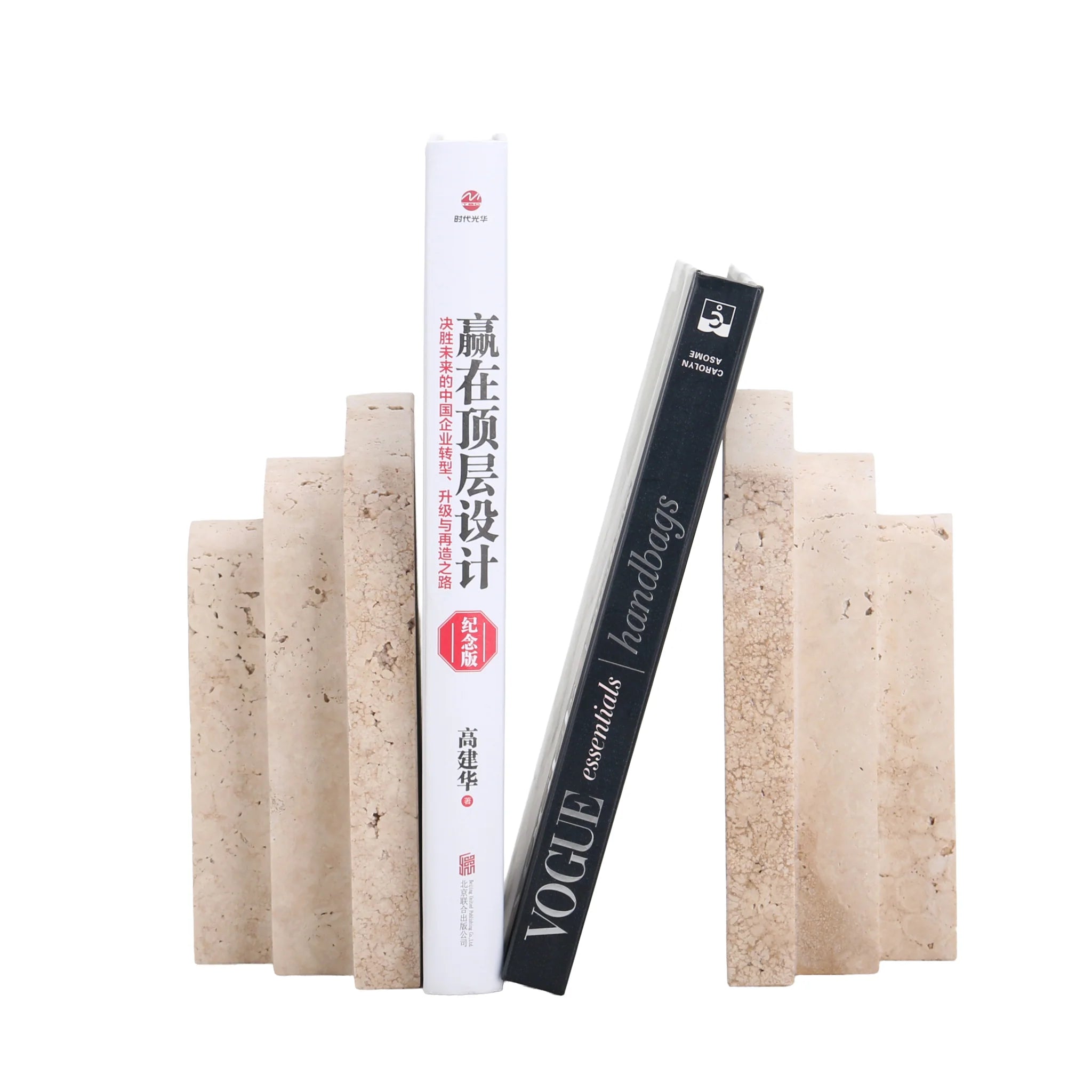 Ranunova Stone Bookend - Beige