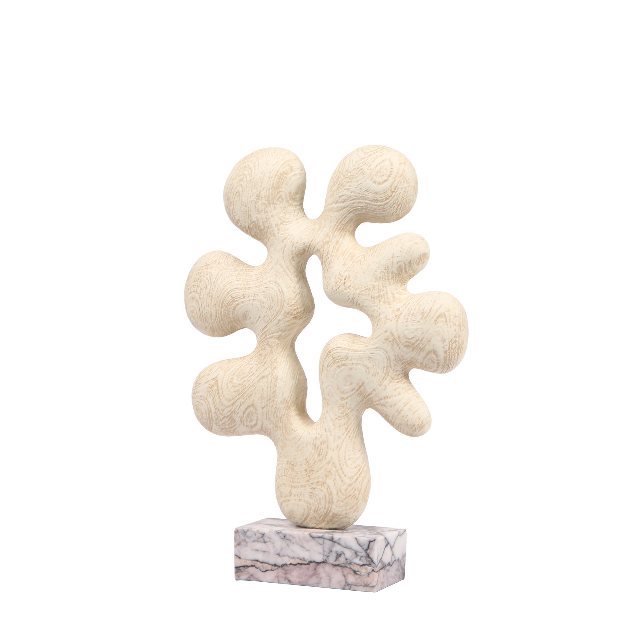 Organic Desktop Sculpture - Beige - image 2