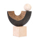 Showcasing Tivana Balance Sculpture - Dark Bronze AC10704-KM  by Calibre Furniturs