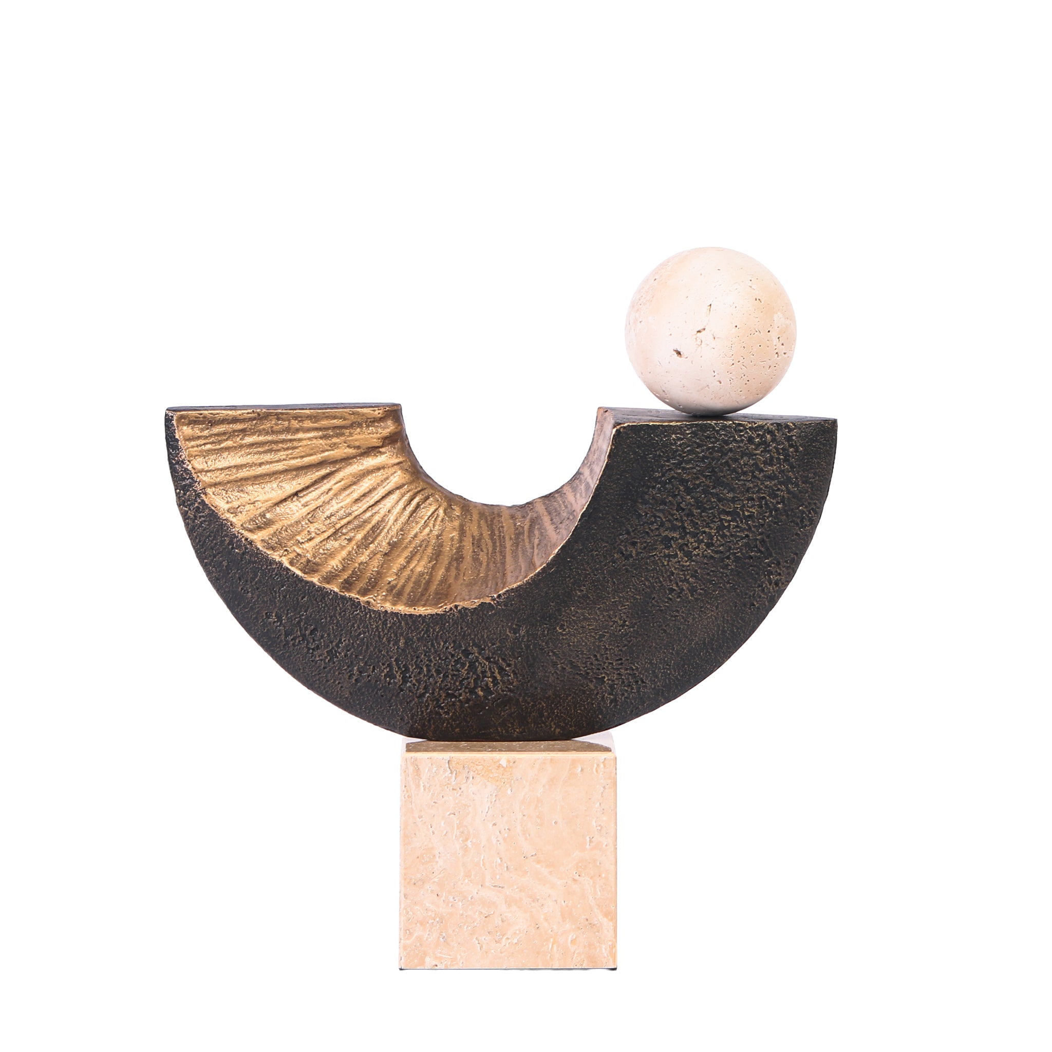 CAC10704-KM Balance Sculpture - Dark Bronze