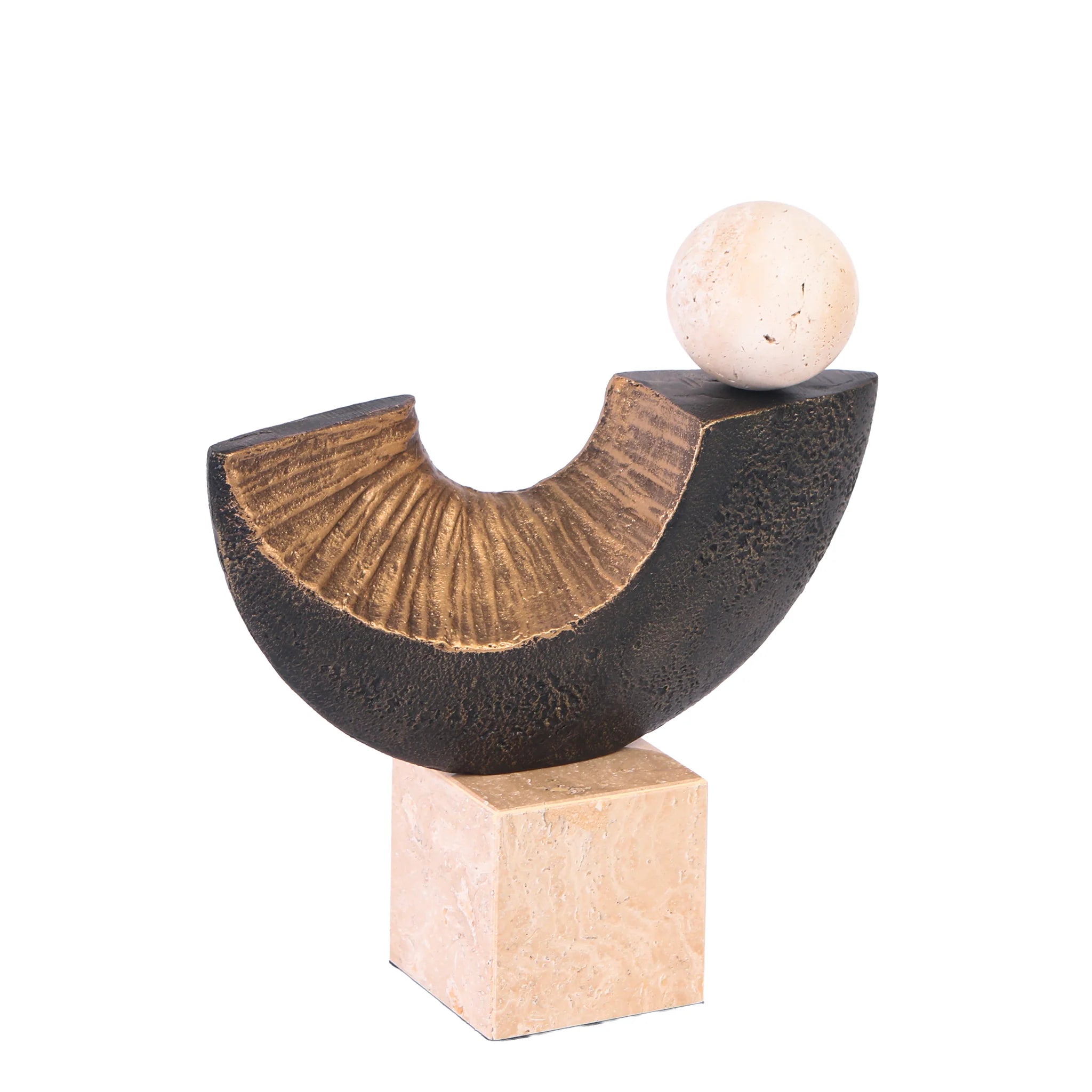 Tivana Balance Sculpture - Dark Bronze