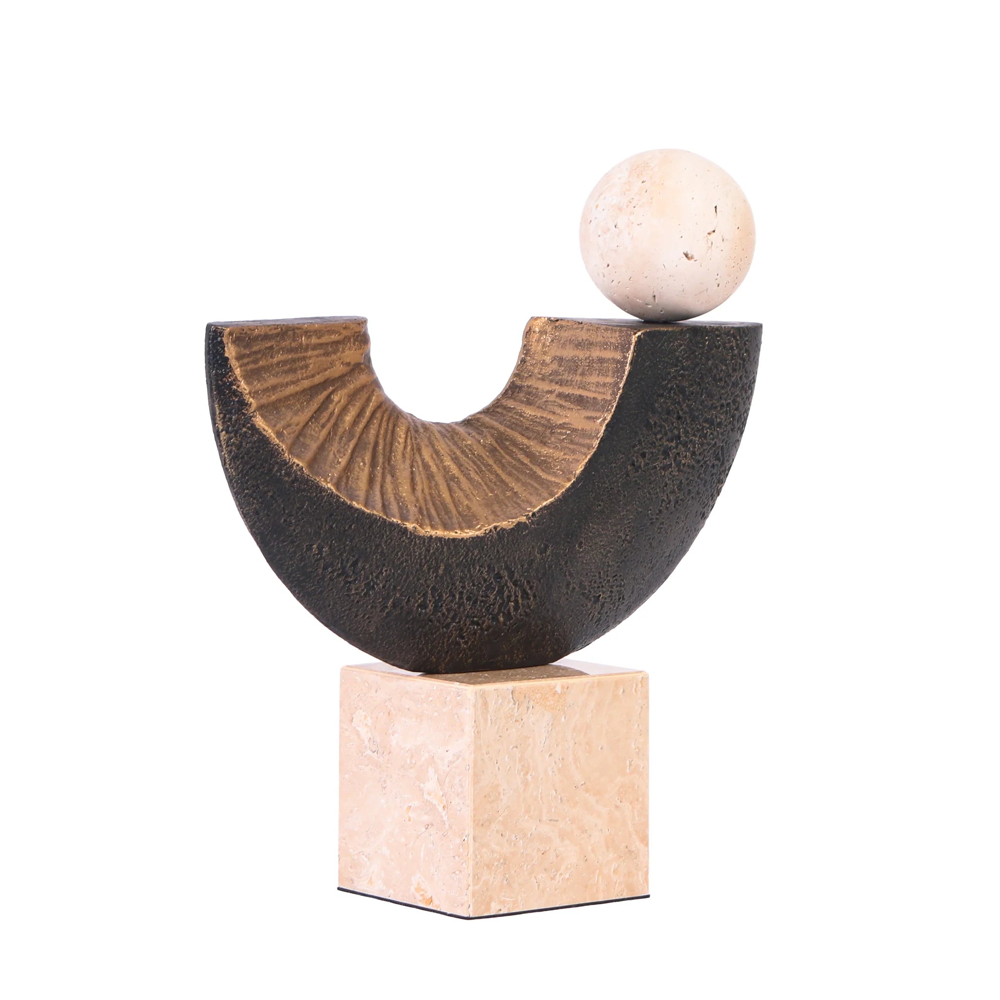 Tivana Balance Sculpture - Dark Bronze