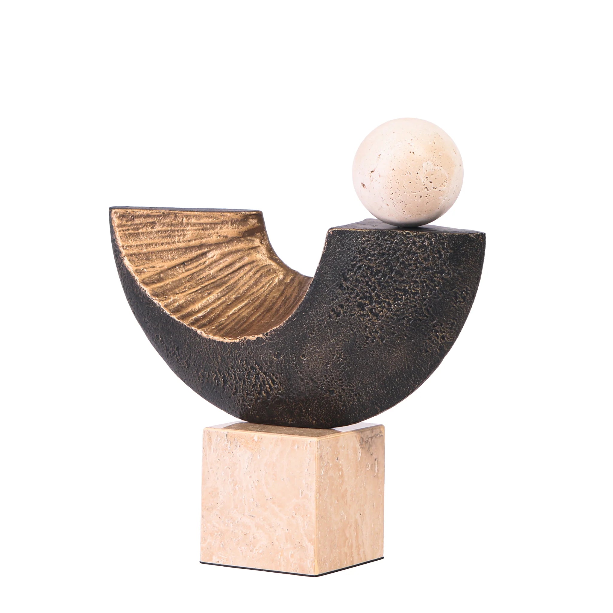 Tivana Balance Sculpture - Dark Bronze